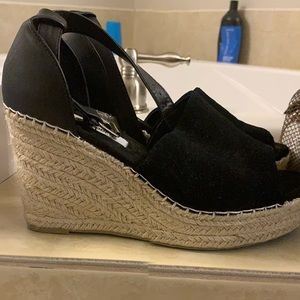 Steve Madden Wedges- Worn once.